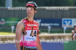 09.09.2023, Ruhpolding, Germany (GER): Johannes Donhauser (GER) - German Championships biathlon, sprint men, Ruhpolding (GER). www.nordicfocus.com. © Reichert/NordicFocus. Every downloaded picture is fee-liable.