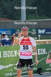09.09.2023, Ruhpolding, Germany (GER): Philipp Nawrath (GER) - German Championships biathlon, sprint men, Ruhpolding (GER). www.nordicfocus.com. © Reichert/NordicFocus. Every downloaded picture is fee-liable.