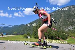 09.09.2023, Ruhpolding, Germany (GER): Alessia Laager (SUI) - German Championships biathlon, sprint women, Ruhpolding (GER). www.nordicfocus.com. © Reichert/NordicFocus. Every downloaded picture is fee-liable.