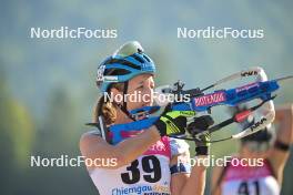 09.09.2023, Ruhpolding, Germany (GER): Franziska Preuss (GER) - German Championships biathlon, sprint women, Ruhpolding (GER). www.nordicfocus.com. © Reichert/NordicFocus. Every downloaded picture is fee-liable.