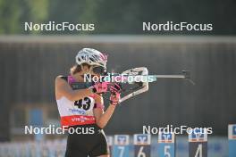 09.09.2023, Ruhpolding, Germany (GER): Marisa Emonts (GER) - German Championships biathlon, sprint women, Ruhpolding (GER). www.nordicfocus.com. © Reichert/NordicFocus. Every downloaded picture is fee-liable.