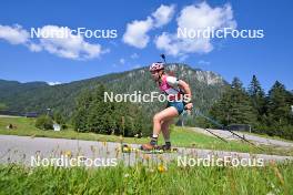 09.09.2023, Ruhpolding, Germany (GER): Amy Dunkel (GER) - German Championships biathlon, sprint women, Ruhpolding (GER). www.nordicfocus.com. © Reichert/NordicFocus. Every downloaded picture is fee-liable.