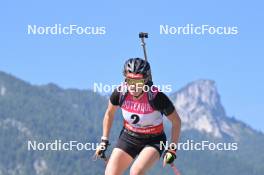 09.09.2023, Ruhpolding, Germany (GER): Janina Hettich-Walz (GER) - German Championships biathlon, sprint women, Ruhpolding (GER). www.nordicfocus.com. © Reichert/NordicFocus. Every downloaded picture is fee-liable.
