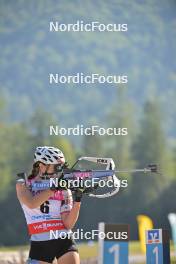 09.09.2023, Ruhpolding, Germany (GER): Juliane Fruehwirt (GER) - German Championships biathlon, sprint women, Ruhpolding (GER). www.nordicfocus.com. © Reichert/NordicFocus. Every downloaded picture is fee-liable.