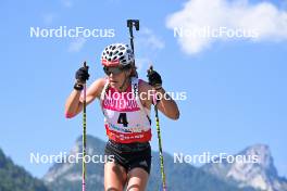 09.09.2023, Ruhpolding, Germany (GER): Sophia Schneider (GER) - German Championships biathlon, sprint women, Ruhpolding (GER). www.nordicfocus.com. © Reichert/NordicFocus. Every downloaded picture is fee-liable.