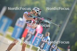 09.09.2023, Ruhpolding, Germany (GER): Christina Benedetti (GER) - German Championships biathlon, sprint women, Ruhpolding (GER). www.nordicfocus.com. © Reichert/NordicFocus. Every downloaded picture is fee-liable.