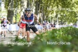 02.09.2023, Annecy, France (FRA): Jasmi Joensuu (FIN) - Martin Fourcade Nordic Festival, Annecy (FRA). www.nordicfocus.com. © Authamayou/NordicFocus. Every downloaded picture is fee-liable.
