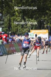 02.09.2023, Annecy, France (FRA): Lou Jeanmonnot (FRA) - Martin Fourcade Nordic Festival, Annecy (FRA). www.nordicfocus.com. © Authamayou/NordicFocus. Every downloaded picture is fee-liable.