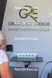01.09.2023, Annecy, France (FRA): Groupe Roy Energie Stand  - Martin Fourcade Nordic Festival, Annecy (FRA). www.nordicfocus.com. © Authamayou/NordicFocus. Every downloaded picture is fee-liable.