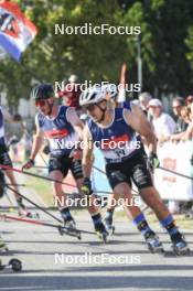 02.09.2023, Annecy, France (FRA): Julien Arnaud (FRA), Gaspard Rousset (FRA), (l-r) - Martin Fourcade Nordic Festival, Annecy (FRA). www.nordicfocus.com. © Authamayou/NordicFocus. Every downloaded picture is fee-liable.
