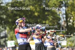 02.09.2023, Annecy, France (FRA): Marketa Davidova (CZE) - Martin Fourcade Nordic Festival, Annecy (FRA). www.nordicfocus.com. © Authamayou/NordicFocus. Every downloaded picture is fee-liable.