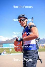 02.09.2023, Annecy, France (FRA): Quentin Fillon Maillet (FRA) - Martin Fourcade Nordic Festival, Annecy (FRA). www.nordicfocus.com. © Manzoni/NordicFocus. Every downloaded picture is fee-liable.
