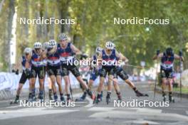 02.09.2023, Annecy, France (FRA): Mathis Desloges (FRA), Remi Bourdin (FRA), (l-r) - Martin Fourcade Nordic Festival, Annecy (FRA). www.nordicfocus.com. © Authamayou/NordicFocus. Every downloaded picture is fee-liable.