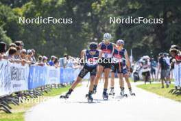 02.09.2023, Annecy, France (FRA): Clemence Didierlaurent (FRA) - Martin Fourcade Nordic Festival, Annecy (FRA). www.nordicfocus.com. © Authamayou/NordicFocus. Every downloaded picture is fee-liable.