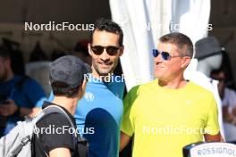 01.09.2023, Annecy, France (FRA): Martin Fourcade (FRA) signs autographs - Martin Fourcade Nordic Festival, Annecy (FRA). www.nordicfocus.com. © Manzoni/NordicFocus. Every downloaded picture is fee-liable.