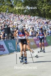 02.09.2023, Annecy, France (FRA): Alina Meier (SUI) - Martin Fourcade Nordic Festival, Annecy (FRA). www.nordicfocus.com. © Authamayou/NordicFocus. Every downloaded picture is fee-liable.