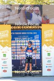 02.09.2023, Annecy, France (FRA): Quentin Fillon-Maillet (FRA) - Martin Fourcade Nordic Festival, Annecy (FRA). www.nordicfocus.com. © Manzoni/NordicFocus. Every downloaded picture is fee-liable.