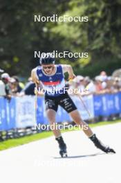 02.09.2023, Annecy, France (FRA): Hugo Lapalus (FRA) - Martin Fourcade Nordic Festival, Annecy (FRA). www.nordicfocus.com. © Authamayou/NordicFocus. Every downloaded picture is fee-liable.