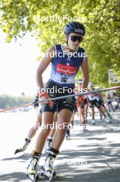 02.09.2023, Annecy, France (FRA): Julie Pierrel (FRA) - Martin Fourcade Nordic Festival, Annecy (FRA). www.nordicfocus.com. © Authamayou/NordicFocus. Every downloaded picture is fee-liable.