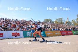 02.09.2023, Annecy, France (FRA): Ingrid Landmark Tandrevold (NOR) - Martin Fourcade Nordic Festival, Annecy (FRA). www.nordicfocus.com. © Manzoni/NordicFocus. Every downloaded picture is fee-liable.