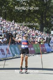 02.09.2023, Annecy, France (FRA): Dorothea Wierer (ITA) - Martin Fourcade Nordic Festival, Annecy (FRA). www.nordicfocus.com. © Authamayou/NordicFocus. Every downloaded picture is fee-liable.