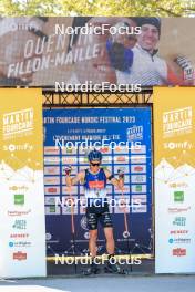 02.09.2023, Annecy, France (FRA): Quentin Fillon-Maillet (FRA) - Martin Fourcade Nordic Festival, Annecy (FRA). www.nordicfocus.com. © Manzoni/NordicFocus. Every downloaded picture is fee-liable.
