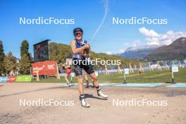 02.09.2023, Annecy, France (FRA): Lou Jeanmonnot (FRA) - Martin Fourcade Nordic Festival, Annecy (FRA). www.nordicfocus.com. © Manzoni/NordicFocus. Every downloaded picture is fee-liable.