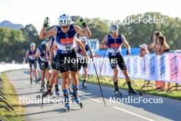 02.09.2023, Annecy, France (FRA): Gaspard Rousset (FRA) - Martin Fourcade Nordic Festival, Annecy (FRA). www.nordicfocus.com. © Manzoni/NordicFocus. Every downloaded picture is fee-liable.