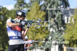 02.09.2023, Annecy, France (FRA): Sturla Holm Laegreid (NOR) - Martin Fourcade Nordic Festival, Annecy (FRA). www.nordicfocus.com. © Authamayou/NordicFocus. Every downloaded picture is fee-liable.