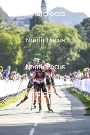 02.09.2023, Annecy, France (FRA): Quentin Fillon-Maillet (FRA) - Martin Fourcade Nordic Festival, Annecy (FRA). www.nordicfocus.com. © Authamayou/NordicFocus. Every downloaded picture is fee-liable.