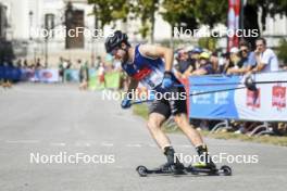 02.09.2023, Annecy, France (FRA): Arnaud Chautemps (FRA) - Martin Fourcade Nordic Festival, Annecy (FRA). www.nordicfocus.com. © Authamayou/NordicFocus. Every downloaded picture is fee-liable.