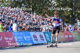 02.09.2023, Annecy, France (FRA): Benedikt Doll (GER) - Martin Fourcade Nordic Festival, Annecy (FRA). www.nordicfocus.com. © Manzoni/NordicFocus. Every downloaded picture is fee-liable.