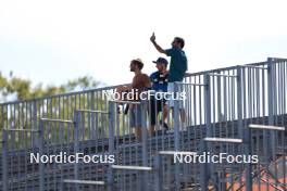 01.09.2023, Annecy, France (FRA): Event Feature: visitors on the grandstand - Martin Fourcade Nordic Festival, Annecy (FRA). www.nordicfocus.com. © Manzoni/NordicFocus. Every downloaded picture is fee-liable.