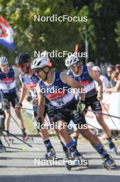 02.09.2023, Annecy, France (FRA): Gaspard Rousset (FRA) - Martin Fourcade Nordic Festival, Annecy (FRA). www.nordicfocus.com. © Authamayou/NordicFocus. Every downloaded picture is fee-liable.