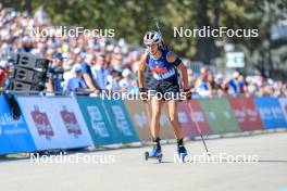 02.09.2023, Annecy, France (FRA): Lisa Vittozzi (ITA) - Martin Fourcade Nordic Festival, Annecy (FRA). www.nordicfocus.com. © Manzoni/NordicFocus. Every downloaded picture is fee-liable.