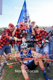02.09.2023, Annecy, France (FRA): Hugo Lapalus (FRA), Theo Schely (FRA), (l-r) - Martin Fourcade Nordic Festival, Annecy (FRA). www.nordicfocus.com. © Manzoni/NordicFocus. Every downloaded picture is fee-liable.