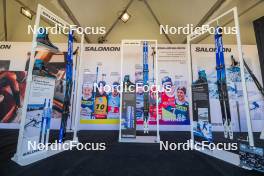 01.09.2023, Annecy, France (FRA): Salomon Stand - Martin Fourcade Nordic Festival, Annecy (FRA). www.nordicfocus.com. © Authamayou/NordicFocus. Every downloaded picture is fee-liable.