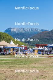 01.09.2023, Annecy, France (FRA): Event Feature: overview over the village - Martin Fourcade Nordic Festival, Annecy (FRA). www.nordicfocus.com. © Authamayou/NordicFocus. Every downloaded picture is fee-liable.