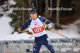 25.03.2023, Ulrichen, Switzerland (SUI): Marco Gross (GER) - Swiss Championships biathon, mass, Ulrichen (SUI). www.nordicfocus.com. © Manzoni/NordicFocus. Every downloaded picture is fee-liable.