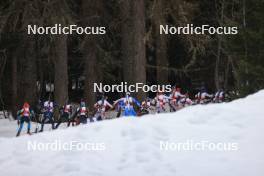 25.03.2023, Ulrichen, Switzerland (SUI): Event Feature: start of competition- Swiss Championships biathon, mass, Ulrichen (SUI). www.nordicfocus.com. © Manzoni/NordicFocus. Every downloaded picture is fee-liable.
