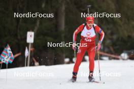 25.03.2023, Ulrichen, Switzerland (SUI): Annina Zberg (SUI) - Swiss Championships biathon, mass, Ulrichen (SUI). www.nordicfocus.com. © Manzoni/NordicFocus. Every downloaded picture is fee-liable.