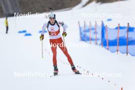 25.03.2023, Ulrichen, Switzerland (SUI): Silvano Demarmels (SUI) - Swiss Championships biathon, mass, Ulrichen (SUI). www.nordicfocus.com. © Manzoni/NordicFocus. Every downloaded picture is fee-liable.