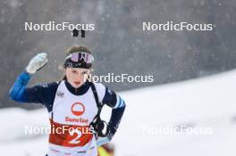 25.03.2023, Ulrichen, Switzerland (SUI): Lena Baumann (SUI) - Swiss Championships biathon, mass, Ulrichen (SUI). www.nordicfocus.com. © Manzoni/NordicFocus. Every downloaded picture is fee-liable.