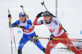 25.03.2023, Ulrichen, Switzerland (SUI): Lydia Hiernickel (SUI) - Swiss Championships biathon, mass, Ulrichen (SUI). www.nordicfocus.com. © Manzoni/NordicFocus. Every downloaded picture is fee-liable.