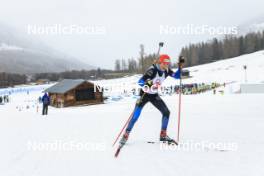 25.03.2023, Ulrichen, Switzerland (SUI): Tanguy Fellay (SUI) - Swiss Championships biathon, mass, Ulrichen (SUI). www.nordicfocus.com. © Manzoni/NordicFocus. Every downloaded picture is fee-liable.