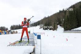 25.03.2023, Ulrichen, Switzerland (SUI): Remo Burch (SUI) - Swiss Championships biathon, mass, Ulrichen (SUI). www.nordicfocus.com. © Manzoni/NordicFocus. Every downloaded picture is fee-liable.
