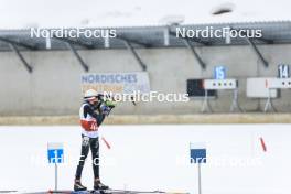 25.03.2023, Ulrichen, Switzerland (SUI): Luca Schaefli (SUI) - Swiss Championships biathon, mass, Ulrichen (SUI). www.nordicfocus.com. © Manzoni/NordicFocus. Every downloaded picture is fee-liable.