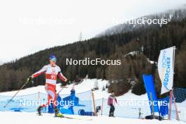 25.03.2023, Ulrichen, Switzerland (SUI): Niklas Hartweg (SUI) - Swiss Championships biathon, mass, Ulrichen (SUI). www.nordicfocus.com. © Manzoni/NordicFocus. Every downloaded picture is fee-liable.