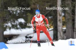 25.03.2023, Ulrichen, Switzerland (SUI): Vince Vogel (SUI) - Swiss Championships biathon, mass, Ulrichen (SUI). www.nordicfocus.com. © Manzoni/NordicFocus. Every downloaded picture is fee-liable.