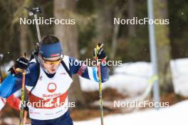 25.03.2023, Ulrichen, Switzerland (SUI): Jonin Wyss (SUI) - Swiss Championships biathon, mass, Ulrichen (SUI). www.nordicfocus.com. © Manzoni/NordicFocus. Every downloaded picture is fee-liable.